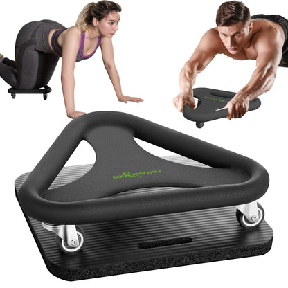 360° Core Trainer Wheel – Advanced Ab & Full Body Workout Roller